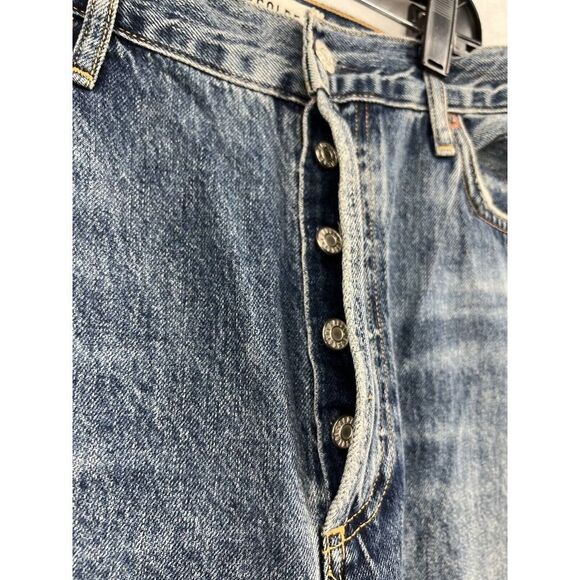 Agolde RILEY HIGH RISE STRAIGHT CROP IN FREQUENCY - Picture 7 of 14